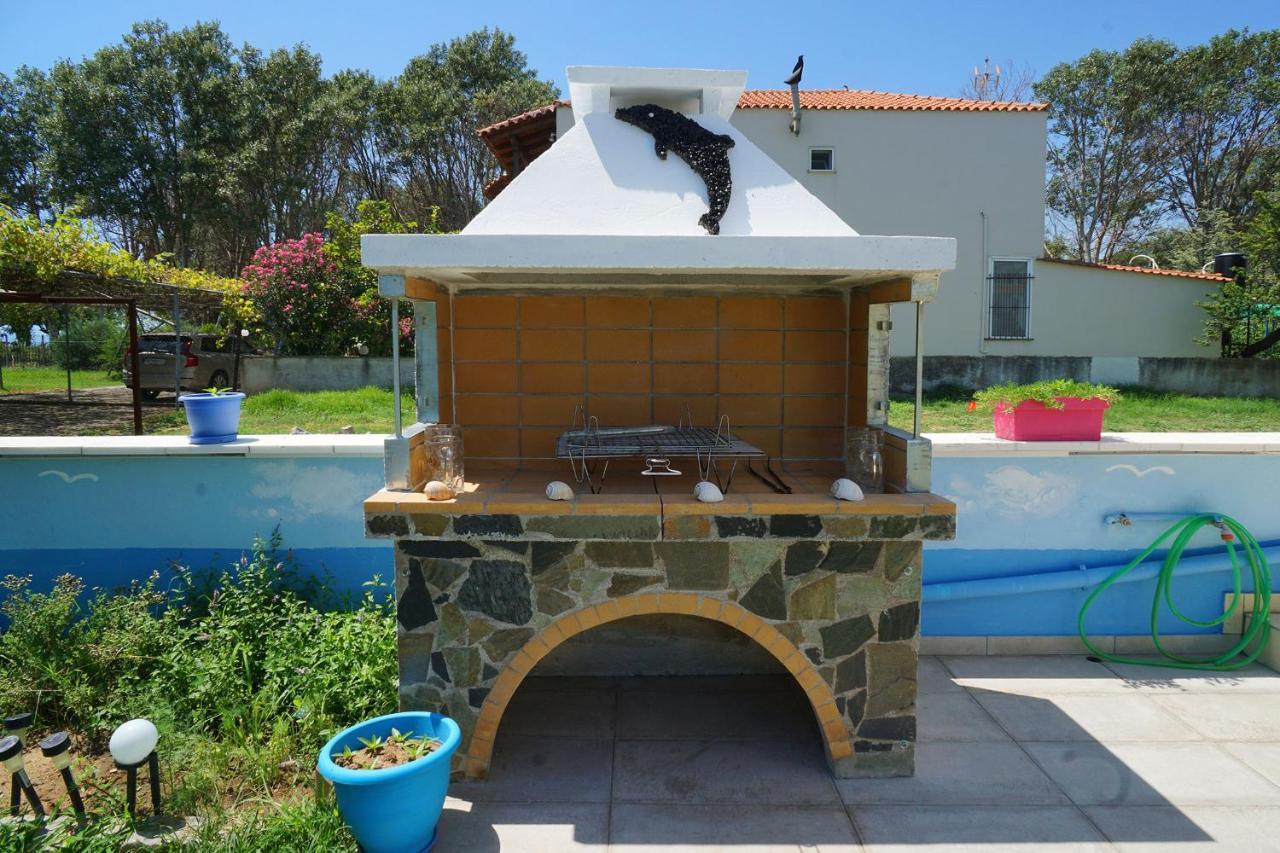 Villa Dolphins House Paralia Avdhiron Exterior foto